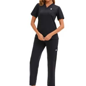 Enwinz Elena Black Scrub Pant - Image 2