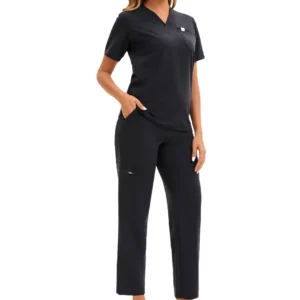 Enwinz Elena Black Scrub Pant - Image 3