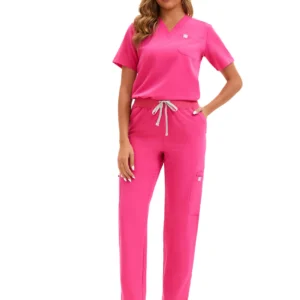 Enwinz Elena Women’s High-Rise Scrub Pants - Image 2