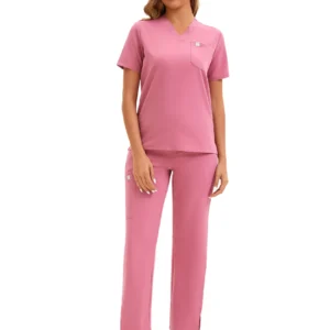 Enwinz ElenaFlex Women’s Bootcut High-Rise Scrub Pants - Image 3