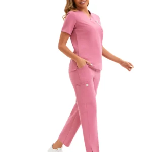 Enwinz ElenaFlex Women’s Bootcut High-Rise Scrub Pants - Image 5