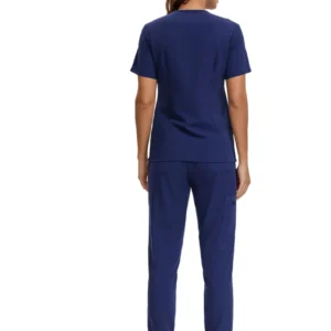 Enwinz Elora Women’s Jogger Scrub Pants - Navy Blue - Image 2