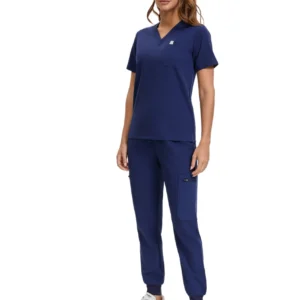 Enwinz Elora Women’s Jogger Scrub Pants - Navy Blue - Image 5