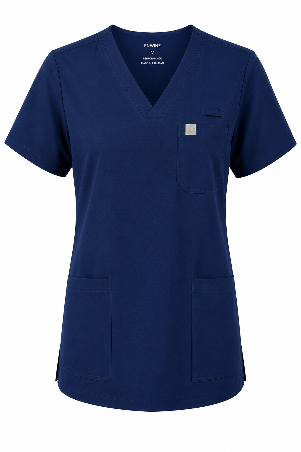 Classic Navy Blue women scrubs set