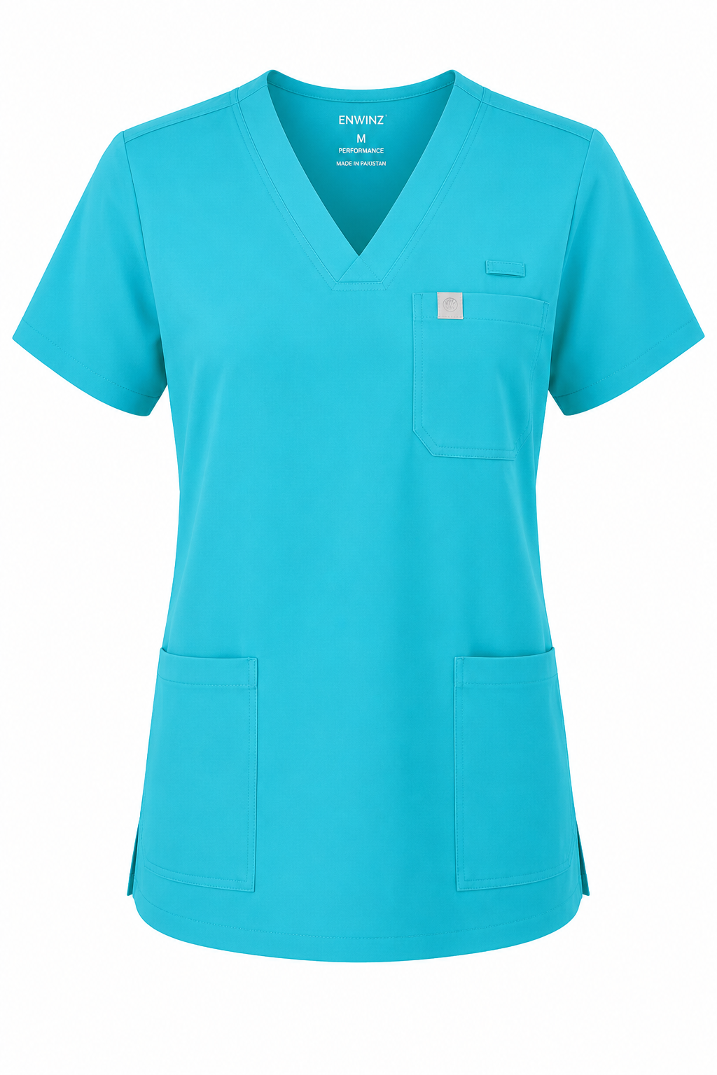 Enwinz Elena One Pocket Scrub Top - Sky Blue