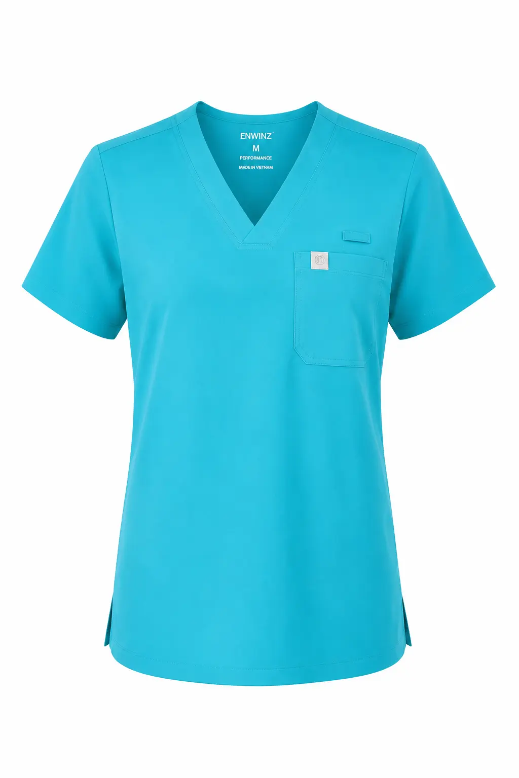 Enwinz Elena One Pocket Scrub Top - Sky Blue